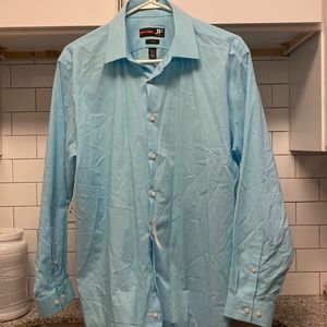 NWT JF Blue Long Sleeve Dress Shirt